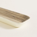 BANDEJA DE BAMBOO TUAN CREAM 37X13X5 CM