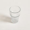 VASO CON BASE RAYADA 300 ML
