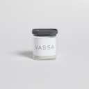 FRASCO CUADRADO CON BORDE DE SILICONA 320 ML VASSA HOME