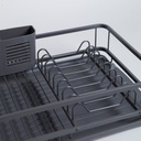 ESCURRIDOR DE PLATOS CON PORTA UTENSILIOS 44X31 CM VASSA HOME
