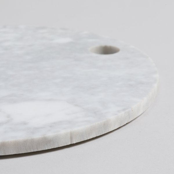 TABLA REDONDA DE MARMOL 25 CM VASSA HOME