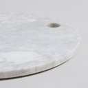TABLA REDONDA DE MARMOL 25 CM VASSA HOME