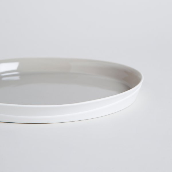 BANDEJA OVALADA RAVELLO 19,5X22,5 CM VASSA HOME
