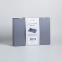 ESCURRIDOR DE PLATOS CON PORTA UTENSILIOS 44X31 CM VASSA HOME