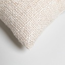 ALMOHADÓN RECTANGULAR KODRA BEIGE 50X30 CM VASSA HOME