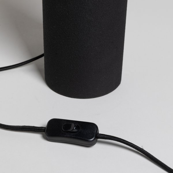 LÁMPARA DE MESA MUTTON BLACK 46,5X26 CM VASSA HOME