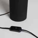 LÁMPARA DE MESA MUTTON BLACK 46,5X26 CM VASSA HOME