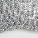 ALMOHADÓN RECTANGULAR KODRA GREY 50X30 CM VASSA HOME