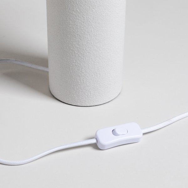 LÁMPARA DE MESA MUTTON GREY 46,5X26 CM VASSA HOME