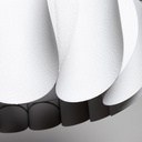 LÁMPARA COLGANTE MUTTON GREY 27X61 CM VASSA HOME