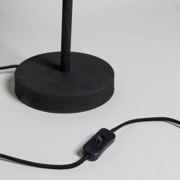 LÁMPARA DE PIE MUTTON BLACK 62X37 CM VASSA HOME