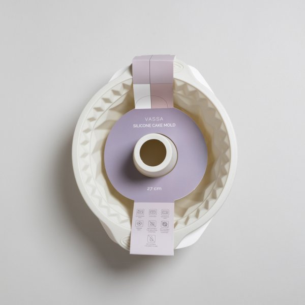 MOLDE DE SILICONA 10,7X27,5 CM VASSA HOME