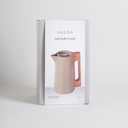 JARRA TERMICA BEIGE ASA MADERA 1500 ML VASSA HOME