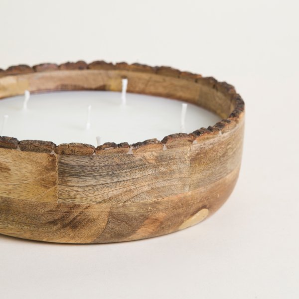 VELA REDONDA ÉCLAT WOOD 20 CM