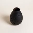 TINAJA JHARI BLACK 20X15 CM