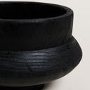 BOWL DECO BOIS NEGRO 15X21 CM
