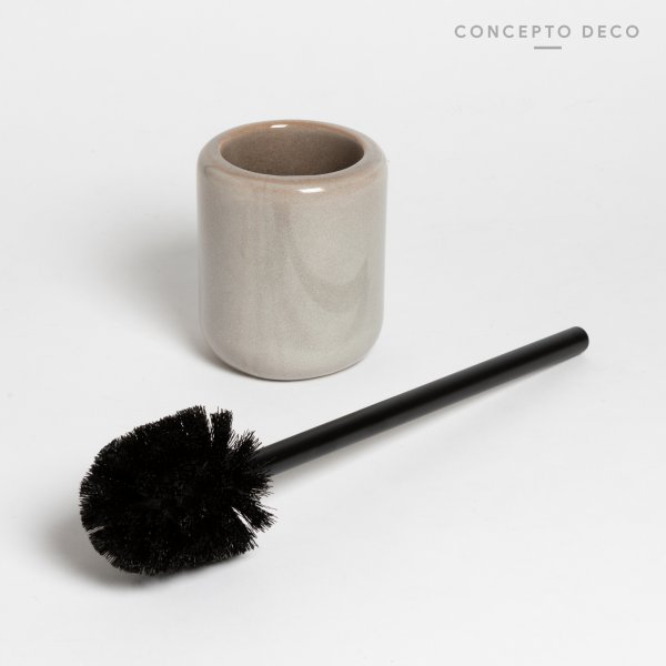 ESCOBILLA CERÁMICA CRAQUELADA BLANCO 40X8,5CM