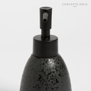 DISPENSER CERÁMICA SIFON NEGRO GOTA 15CM