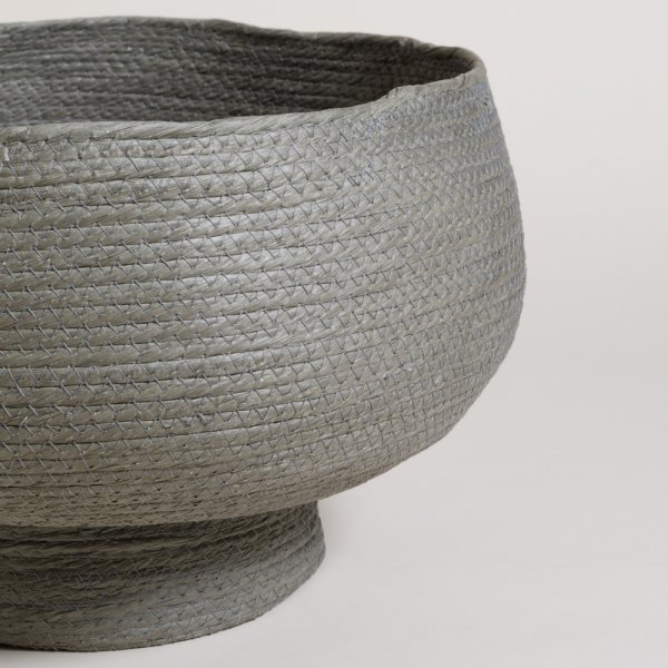 SET X 3 CANASTOS COPA JIALING GREY 30/36/46 CM