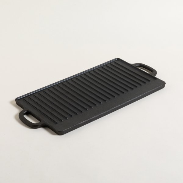 PLANCHA FUNDICION DOBLE USO 42,5X23,5 CM