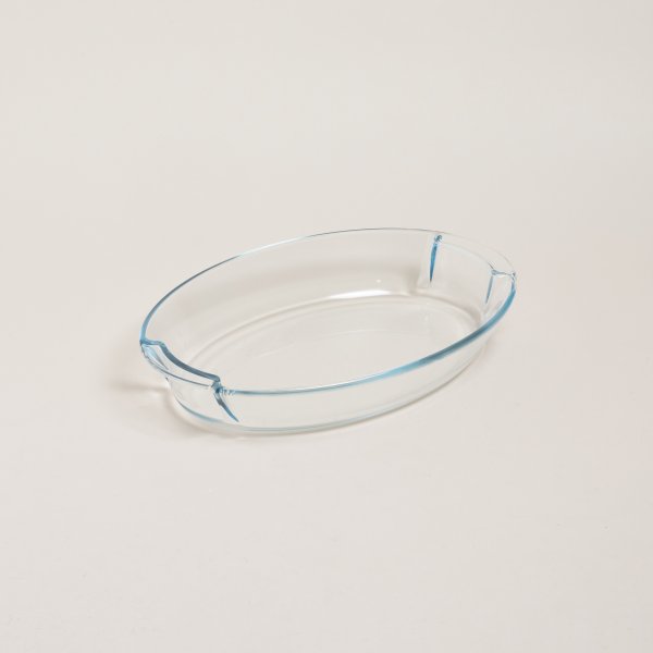 Fuente De Vidrio Templado Oval 34X24 Cm