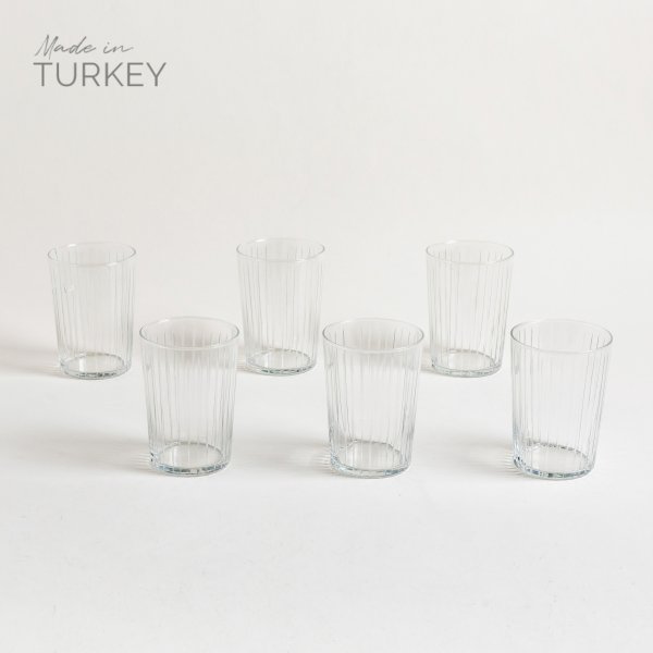 SET X 6 VASOS ALTOS GALIPOLI 510 ML