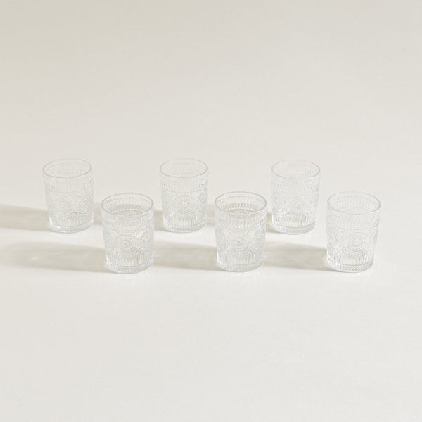 [4112798] Set X 6 Vasos Bajos Sunflower 300 Ml