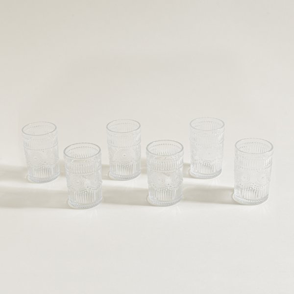 SET X 6 VASOS ALTOS SUNFLOWER 360 ML