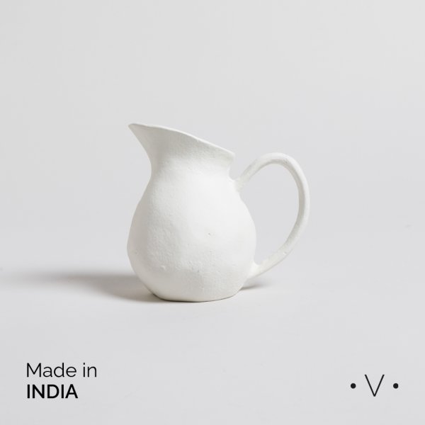 Jarra Deco Lodhi Aluminio 13,5X9X13 Cm Vassa Home