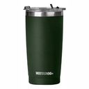 VASO WATERDOG DOBLE PARED 600 CC VERDE MILITAR