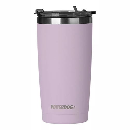 VASO WATERDOG DOBLE PARED 600 CC ROSA ACERO