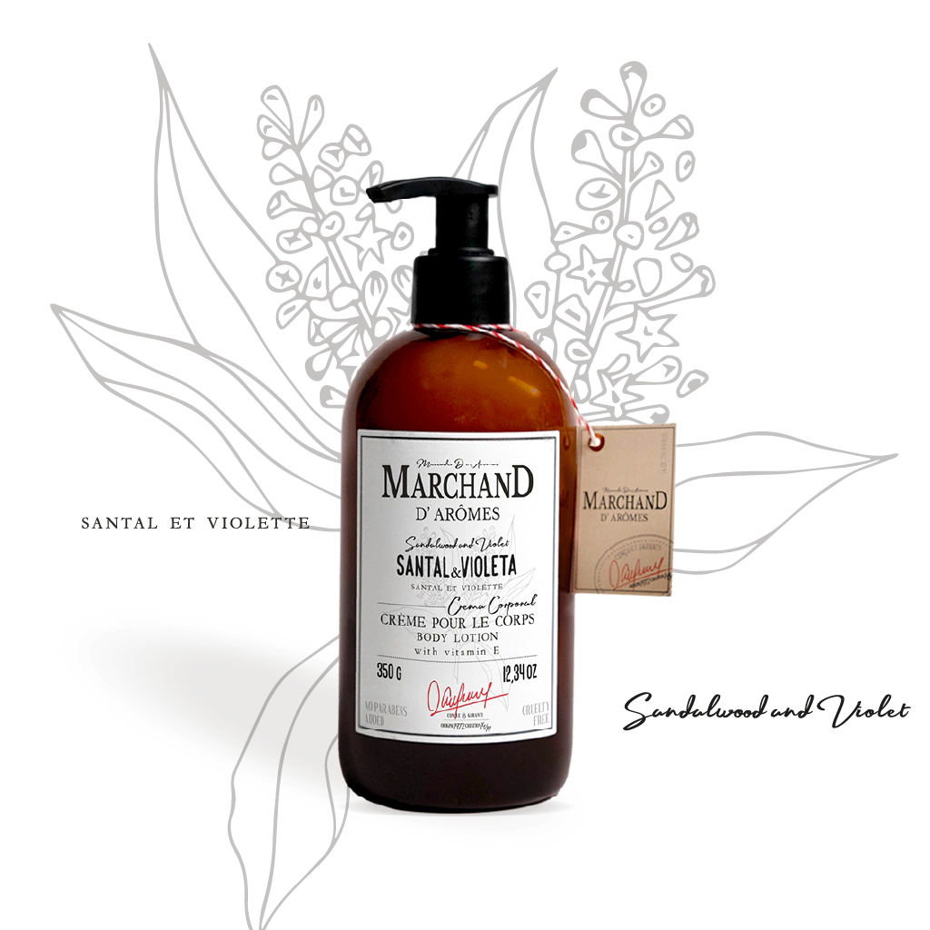 [130395] Crema Corporal Marchand D Aromes Santal Y Violeta 350 G