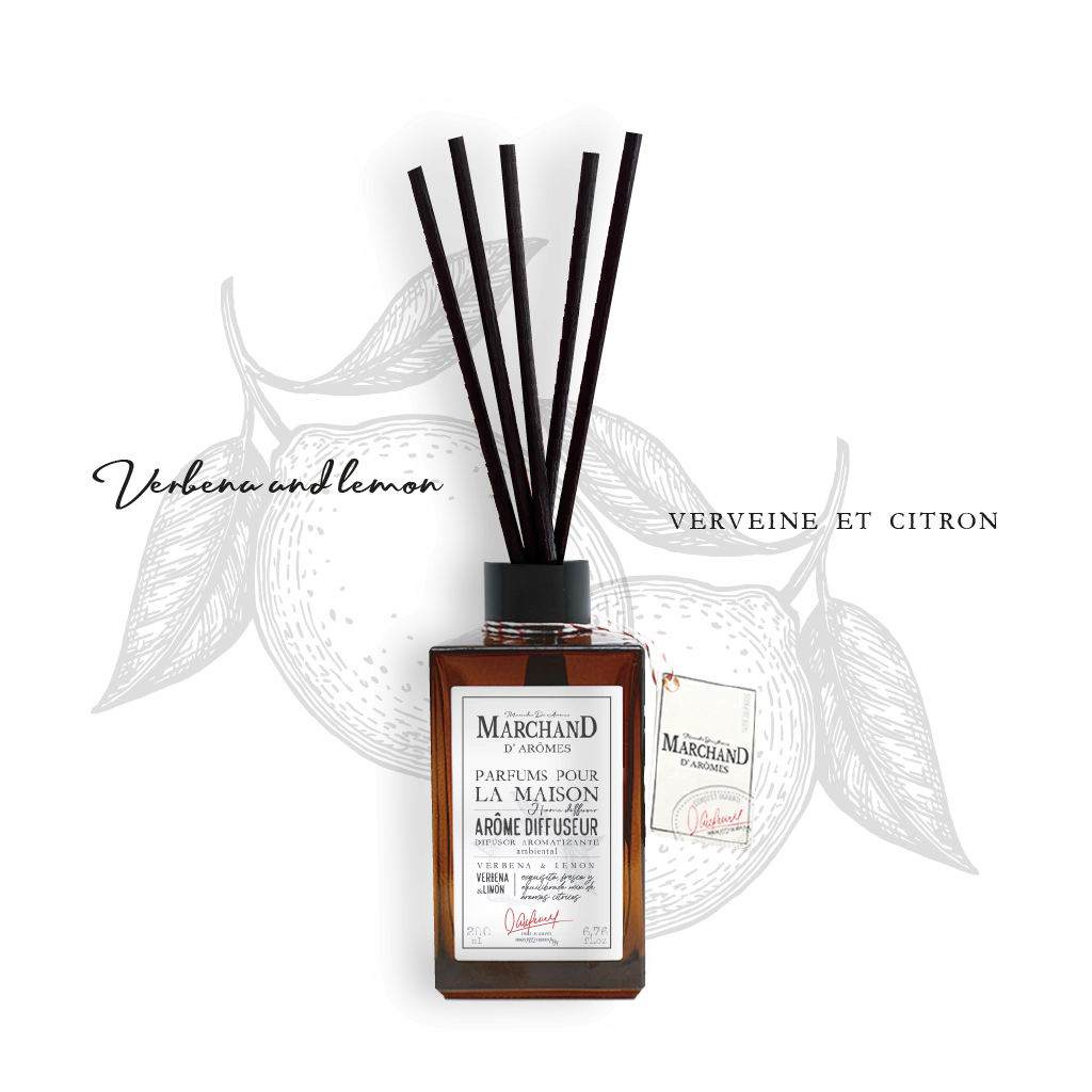 [130403] Difusor Marchand D Aromes Verbena Y Limon 200 Ml Marchand D Aromes