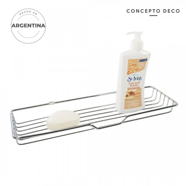 [1650139] Repisa Acero Inoxidable 40X11X3Cm