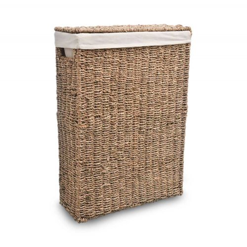 Canasto Para Ropa Con Tapa 43X20X51Cm