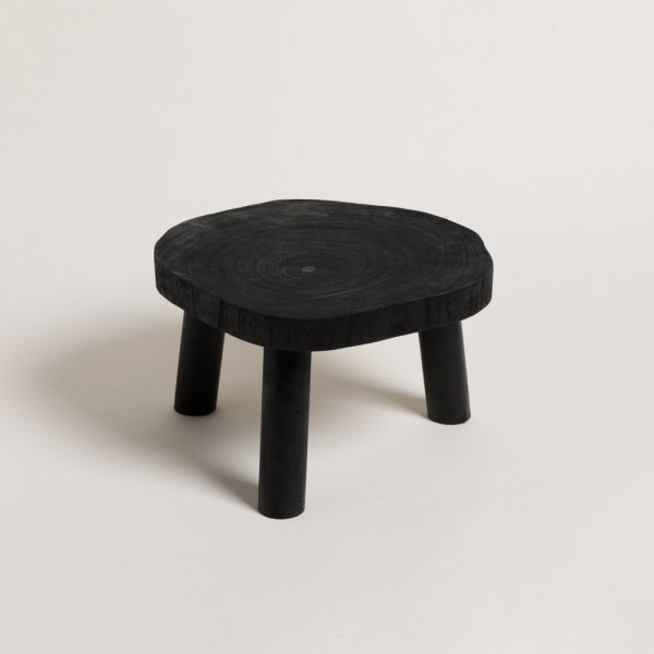 [4113087] Bandeja Alta Deco Bois Negro 18X28 Cm