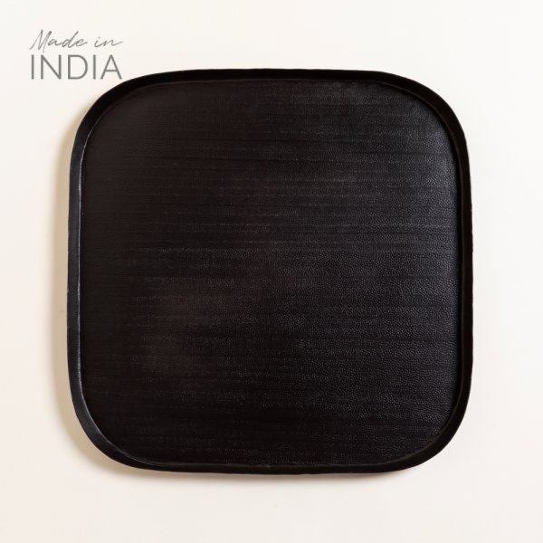 [4113126] Bandeja Redondeada Pali Negro 40,5 Cm