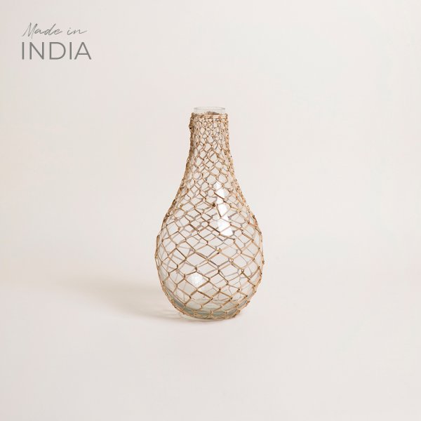 [4113143] Florero Bangalore Malla Ratan 36X16 Cm