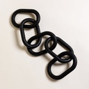 CADENA DECO BLACK 74,5 CM
