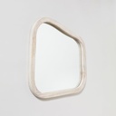 Espejo Asim…Trico Light Wood 49X49 Cm Vassa Home