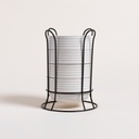 SET X 4 BOWLS LINES EN RACK 450 ML
