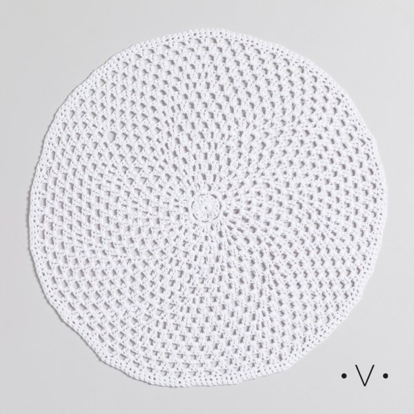 SET X 6 INDIVIDUALES REDONDOS 38 CM VASSA HOME