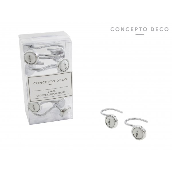 [165233] GANCHOS HOT COLD CROMADO X12