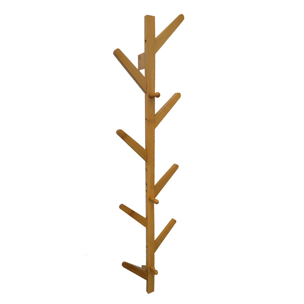 [140275] Perchero De Pared Bambu 104.5*26*6.8 Cm