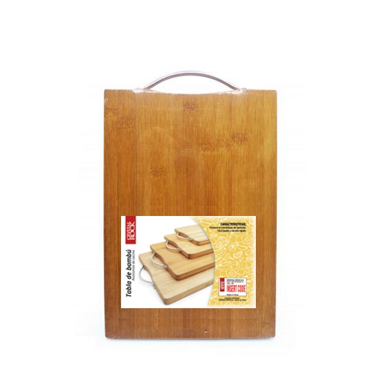 [140396] Tabla De Bambu Con Manija 20*30*1.5 Cm