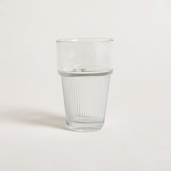 Vaso Con Base Rayada 300 Ml