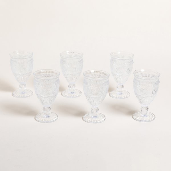 SET X 6 COPAS SUNFLOWER 340 ML
