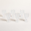 SET X 6 COPAS SUNFLOWER 340 ML