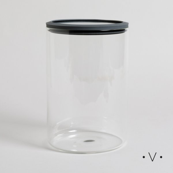 [4113824] Frasco Redondo Con Borde De Silicona 3000 Ml Vassa Home