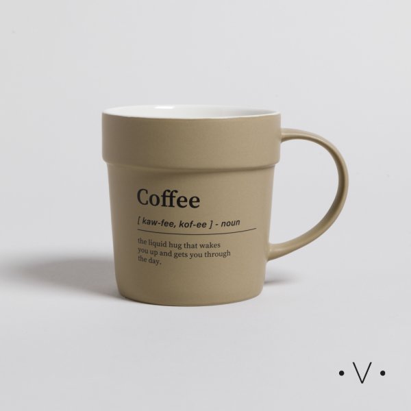 [4113842] MUG KAFFA GREEN 400 ML VASSA HOME